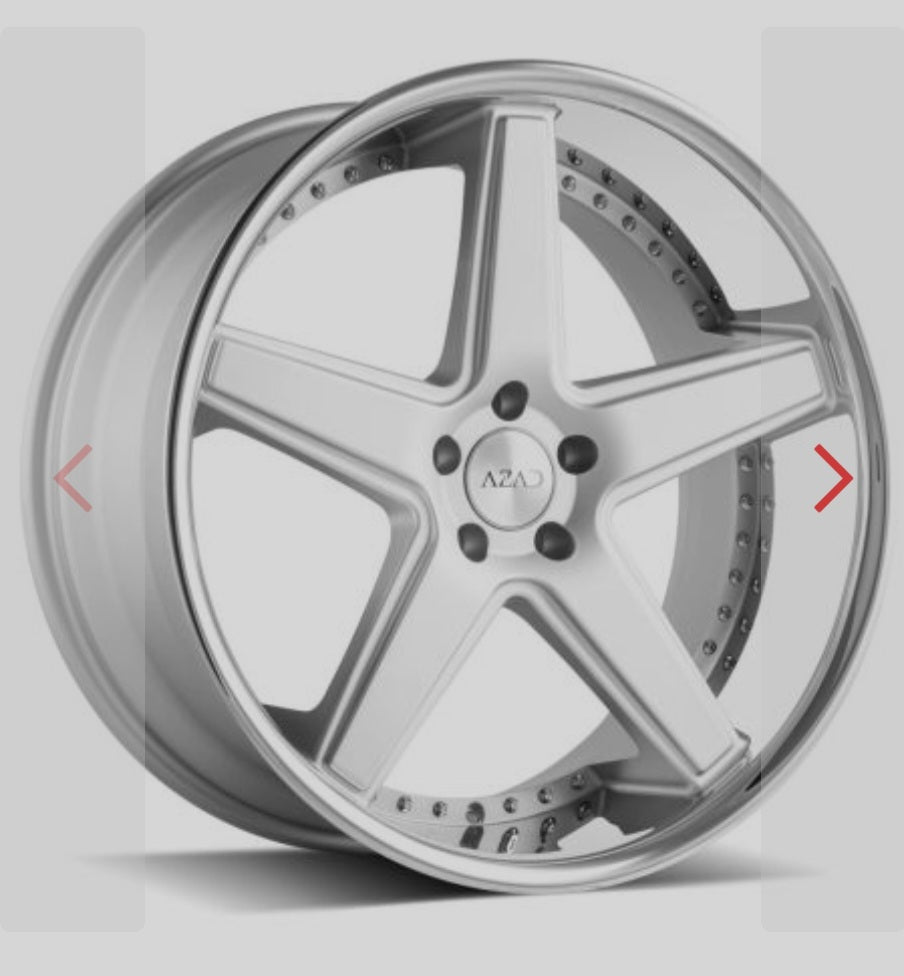 AZ008 22X9.0 5X120 S/SSL - Gun Hill Tire House (WTW - WHOLESALE TIRES & WHEELS)