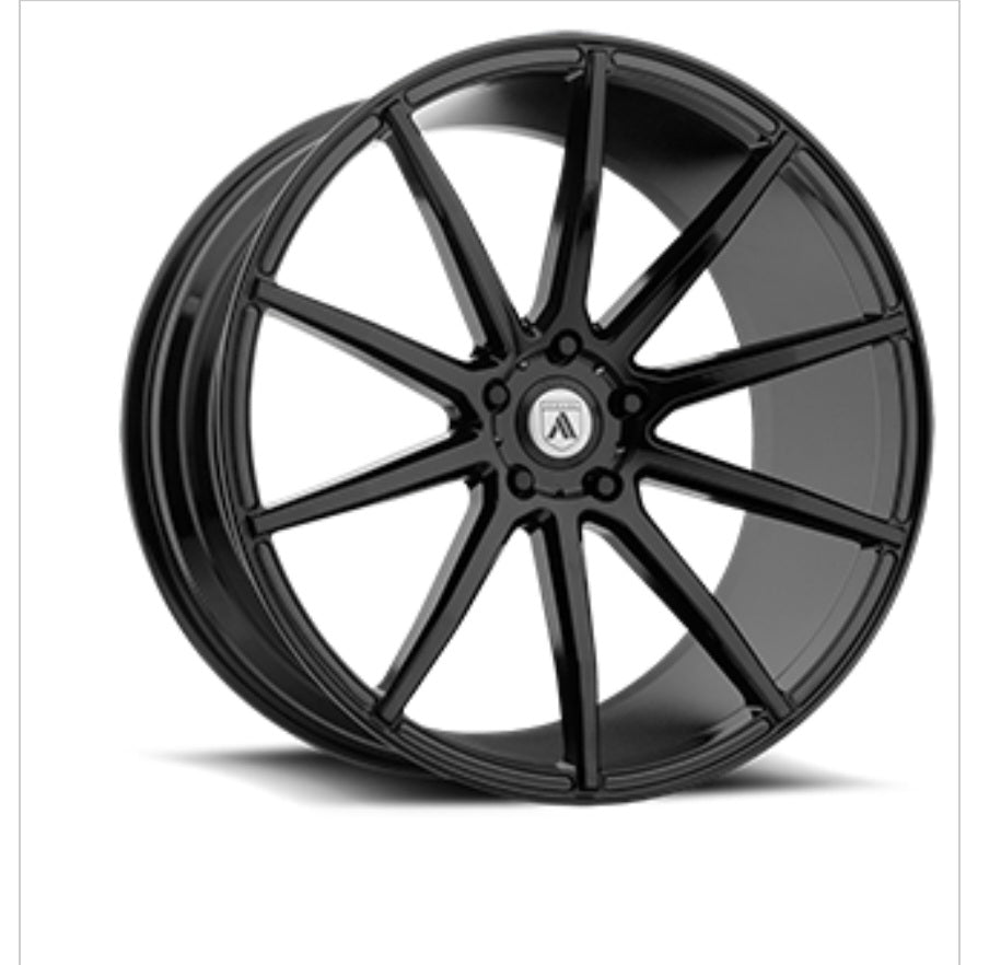 ASANTI BLACK LABEL ABL - 20 22x10.5 5x115 GLOSS BLACK - Gun Hill Tire House (WTW - WHOLESALE TIRES & WHEELS)