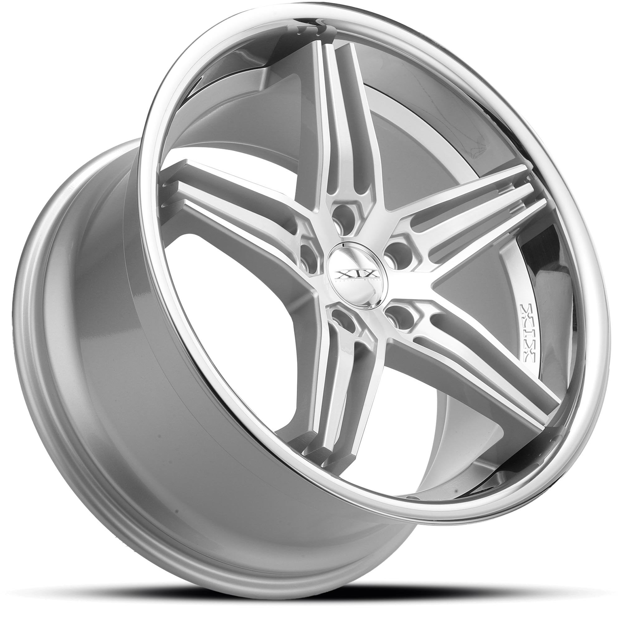 XIX X63 20x9 5x112 SILVER MACHINED - Gun Hill Tire House (WTW - WHOLESALE TIRES & WHEELS)