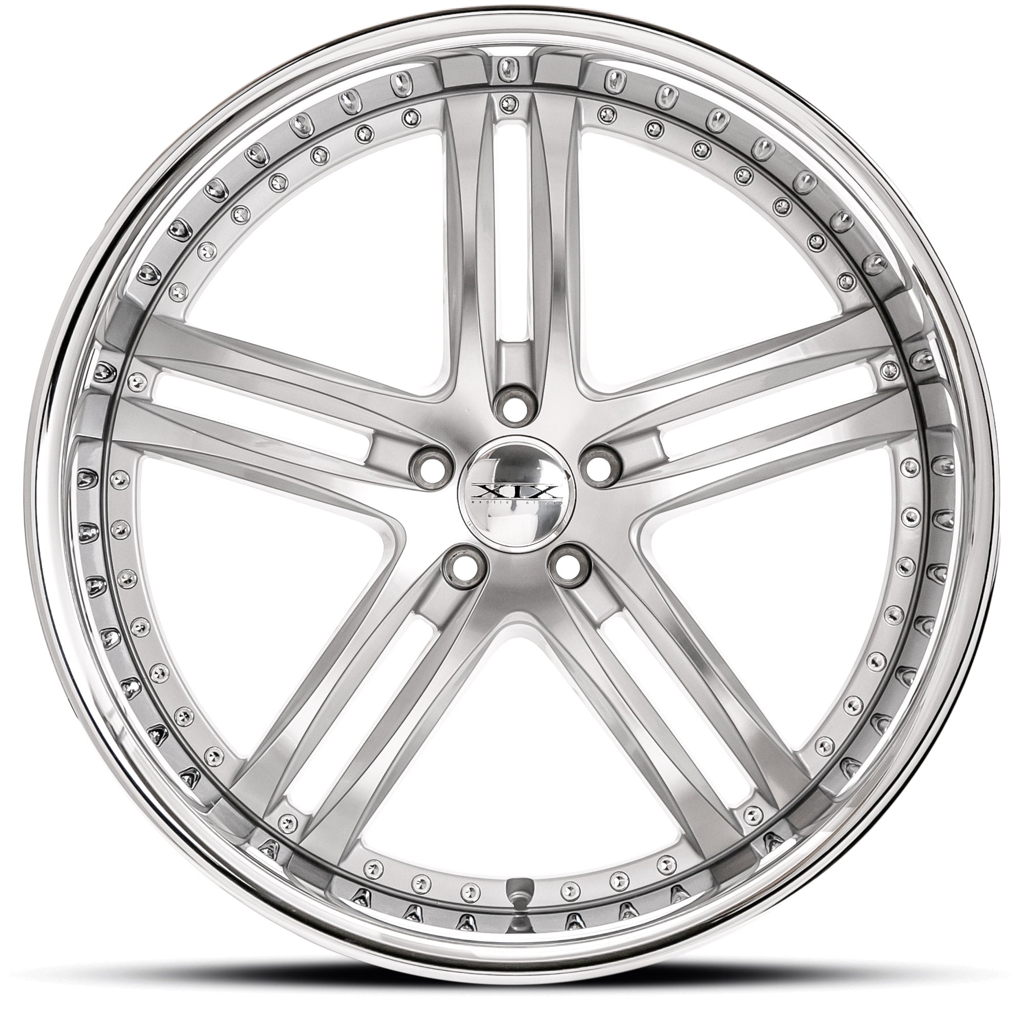 XIX X15 22x9 5x120 BMS SS LIP - Gun Hill Tire House (WTW - WHOLESALE TIRES & WHEELS)