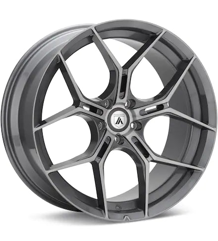 ASANTI BLACK LABEL ABL - 37 BRUSHED TITANIUM - Gun Hill Tire House (WTW - WHOLESALE TIRES & WHEELS)
