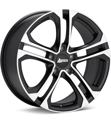 ANDROS SPEC L MACHINED W/BLACK ACCENT - Gun Hill Tire House (WTW - WHOLESALE TIRES & WHEELS)