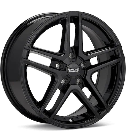 AMERICAN RACING WHEELS AR907 BLACK PAINTED - Gun Hill Tire House (WTW - WHOLESALE TIRES & WHEELS)