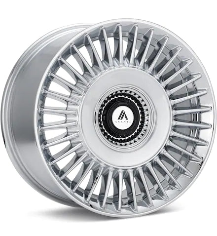 ASANTI BLACK LABEL ABL - 40 MACHINED W/SATIN BLACK ACCENT - Gun Hill Tire House (WTW - WHOLESALE TIRES & WHEELS)