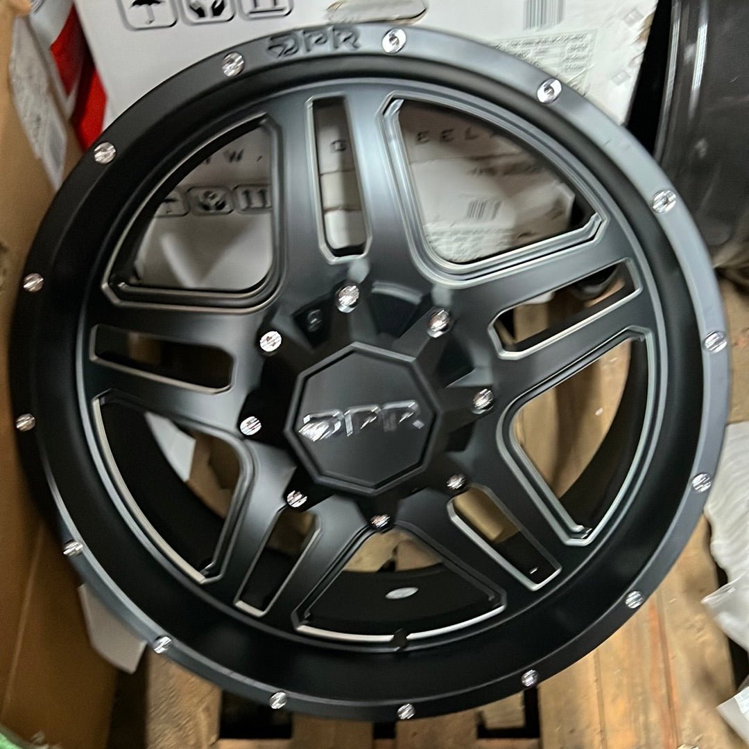 WRS 5133 20X9.0 5X120 MATT BLACK MILLING - Gun Hill Tire House (WTW - WHOLESALE TIRES & WHEELS)