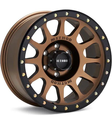 METHOD MR305 NV TITANIUM W/BLACK LIP - Gun Hill Tire House (WTW - WHOLESALE TIRES & WHEELS)