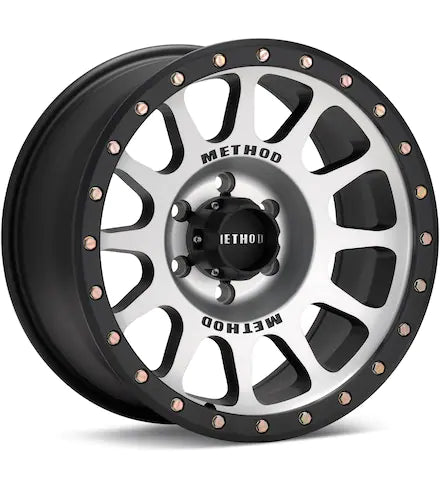 METHOD MR305 NV BAHIA BLUE W/GLOSS BLACK LIP - Gun Hill Tire House (WTW - WHOLESALE TIRES & WHEELS)