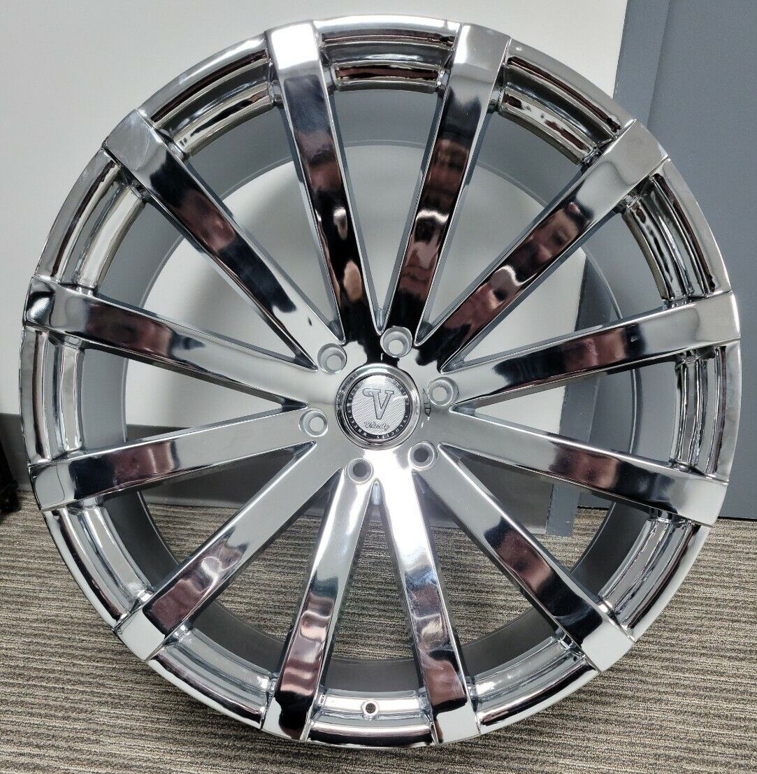Velocity Vw12A 22x9 chrome 6x5.5 - Gun Hill Tire House (WTW - WHOLESALE TIRES & WHEELS)