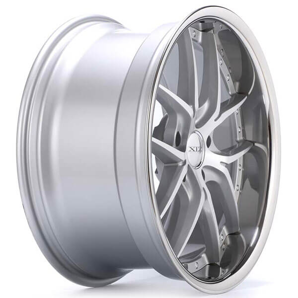 XIX X61 20X10 5X4.5 SILVER MACHINED - Gun Hill Tire House (WTW - WHOLESALE TIRES & WHEELS)